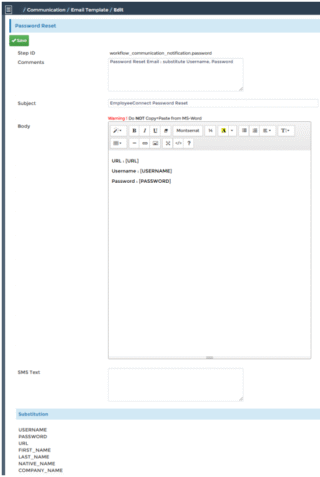 How To Send Password Reset - EmployeeConnect Knowledge Base