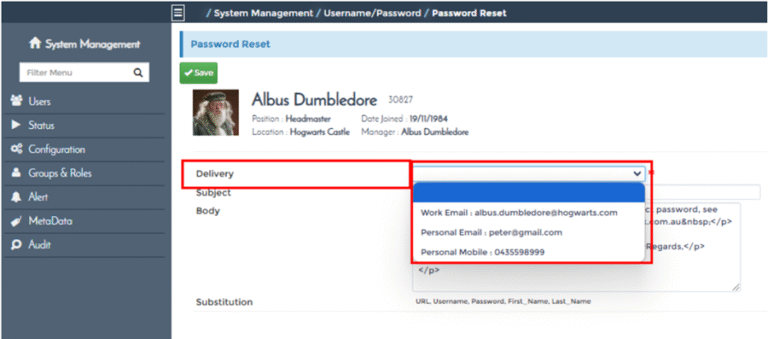 How To Send Password Reset - EmployeeConnect Knowledge Base